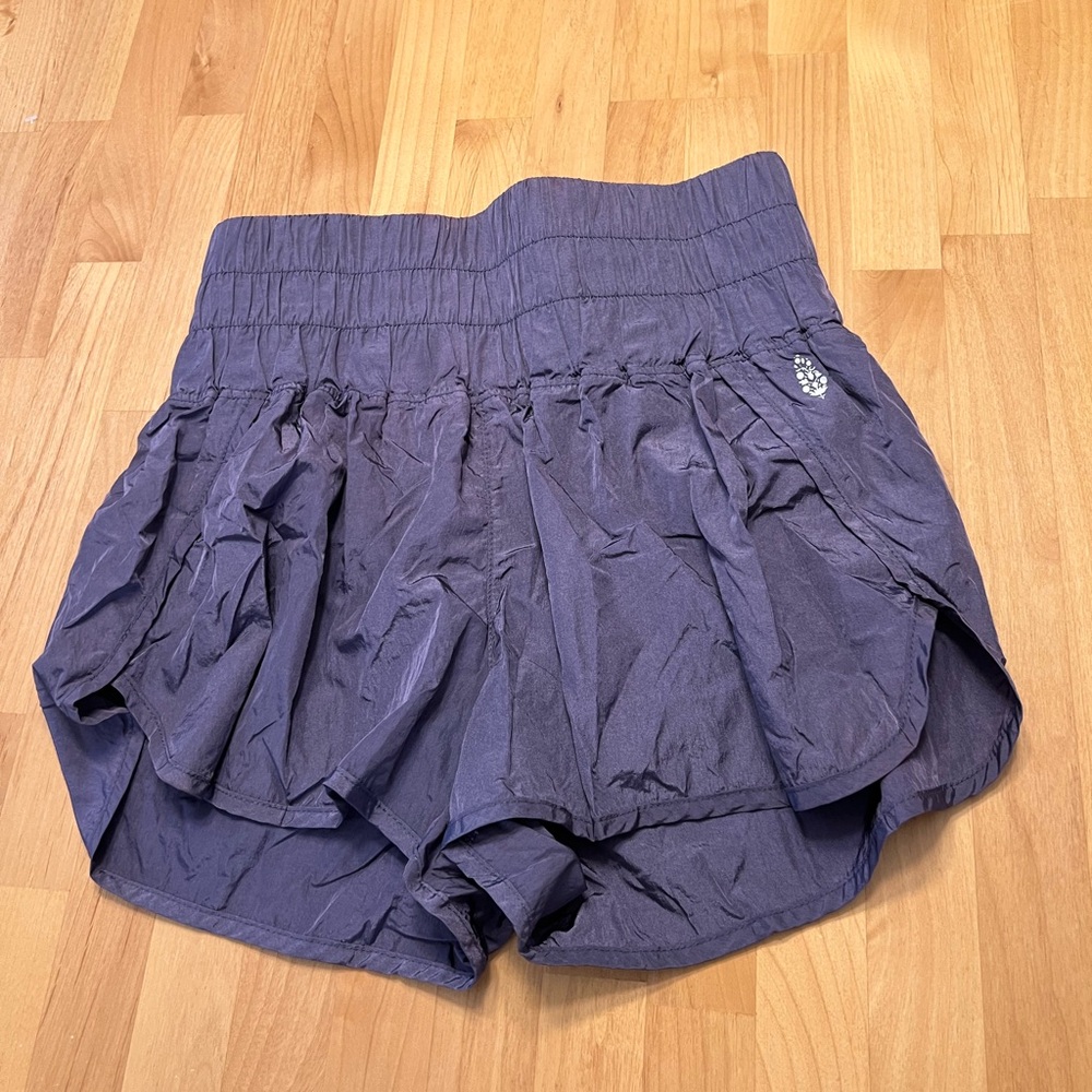 FREE PEOPLE MOVEMENT The Way Home Shorts - purple “deep sea”